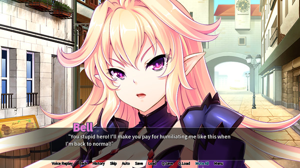 Screenshot z Genderbend Me! Sayonara Demon Dong