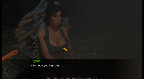 Screenshot z Euryale's Gambit