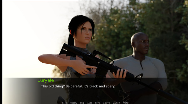 Screenshot z Euryale's Gambit