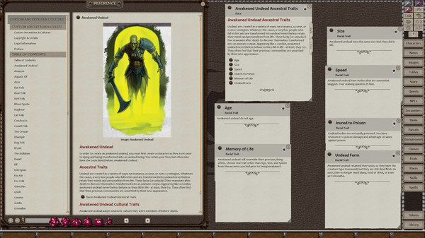 Fantasy Grounds - Custom Ancestries & Cultures