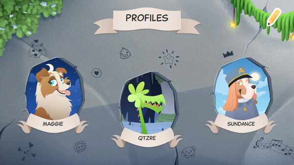 Screenshot z Asfalia: The Cranky Volcano Screenshot z Asfalia: The Cranky Volcano