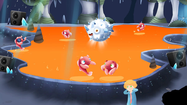Screenshot z Asfalia: The Cranky Volcano Screenshot z Asfalia: The Cranky Volcano
