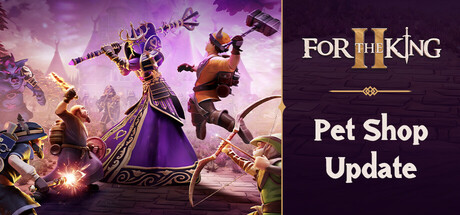 For The King II header banner