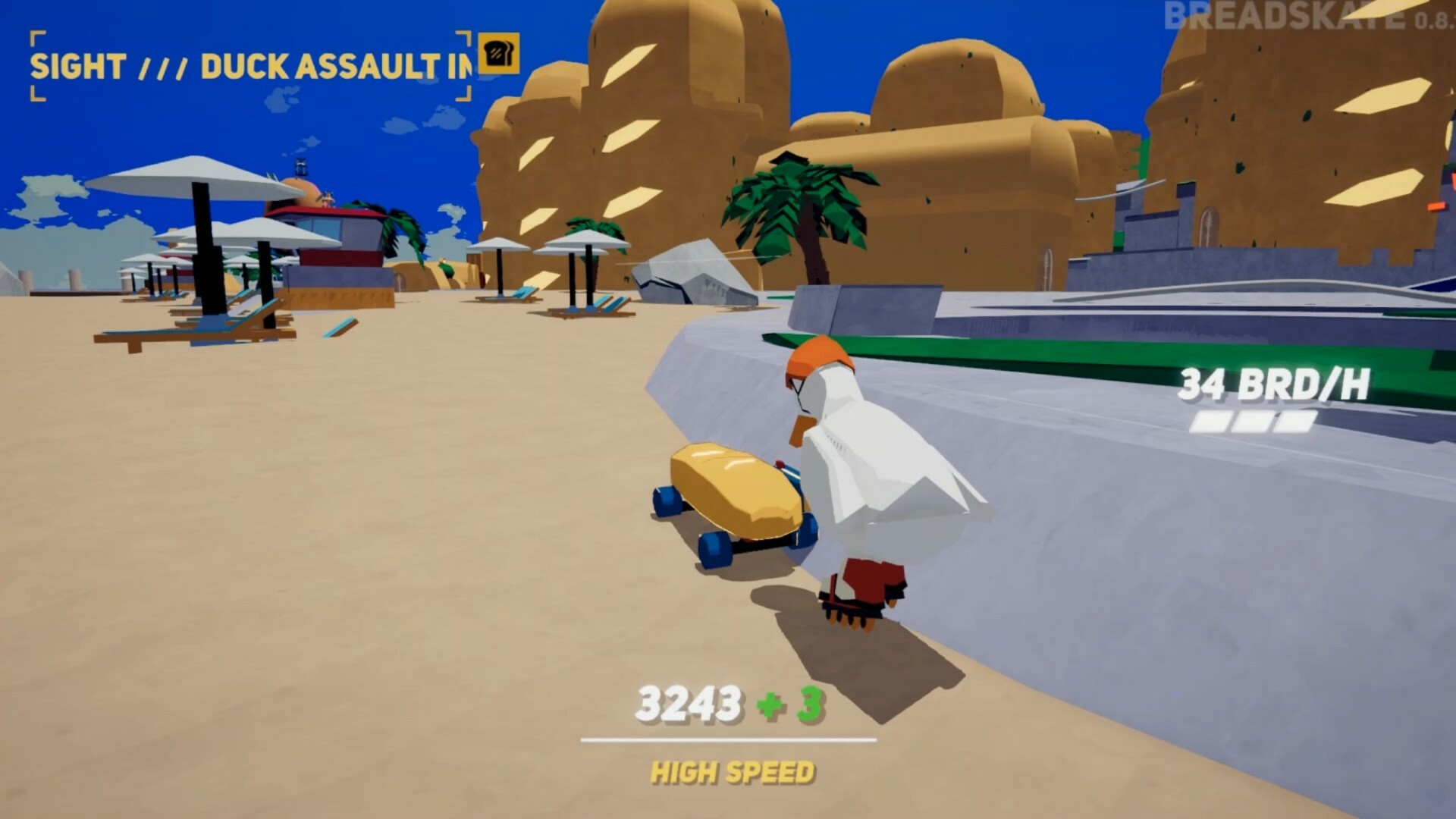 #3. BREADSKATE (Steam) 由: Bakery of Games