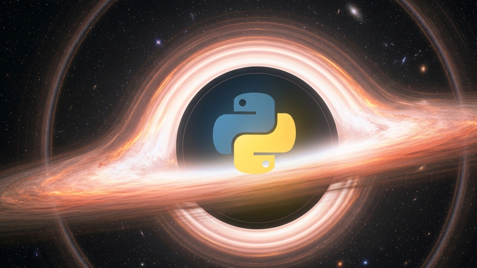 Black Hole Simulation with Python screenshot #2