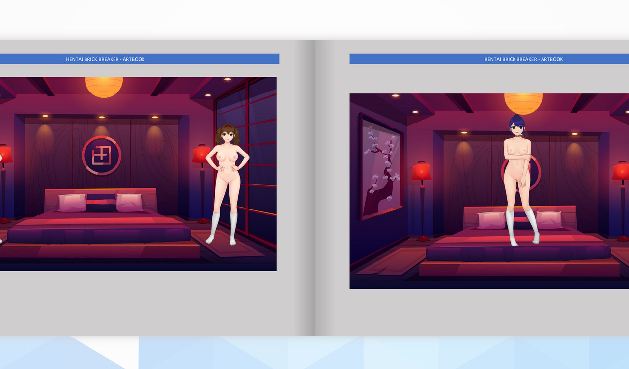 Hentai Brick Breaker - ArtBook Featured Screenshot #1