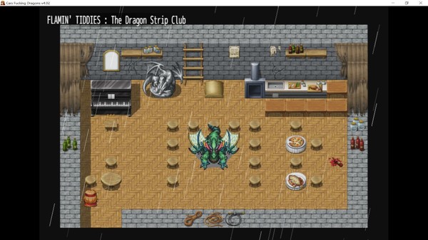 Screenshot of CarsFuckingDragons gameplay showing in-action mechanics