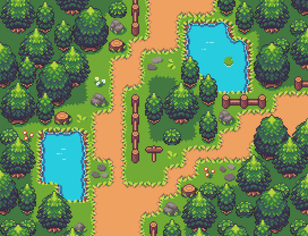 RPG Maker MV - Super Retro World - Exterior Pack