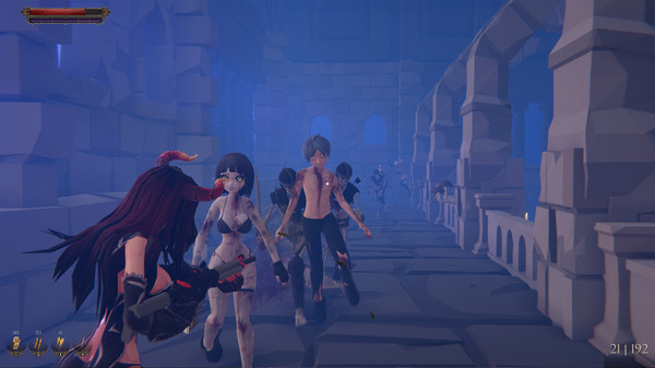 Screenshot z Succubus With Guns Screenshot z Succubus With Guns