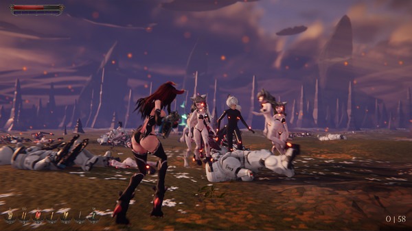 Screenshot z Succubus With Guns Screenshot z Succubus With Guns