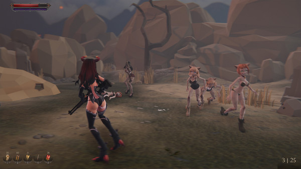Screenshot z Succubus With Guns Screenshot z Succubus With Guns
