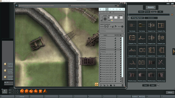 Fantasy Grounds - FG Siege Map Pack 1