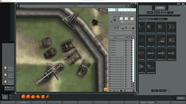 Fantasy Grounds - FG Siege Map Pack 1