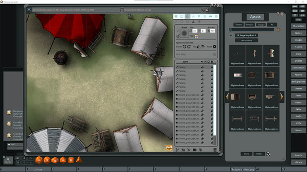 Fantasy Grounds - FG Siege Map Pack 2