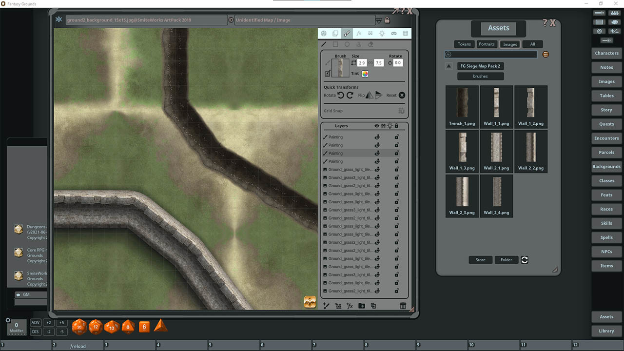 Fantasy Grounds - FG Siege Map Pack 2のスクリーンショット 1