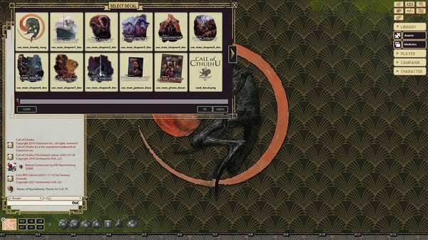 Fantasy Grounds - Masks of Nyarlathotep screenshot 8