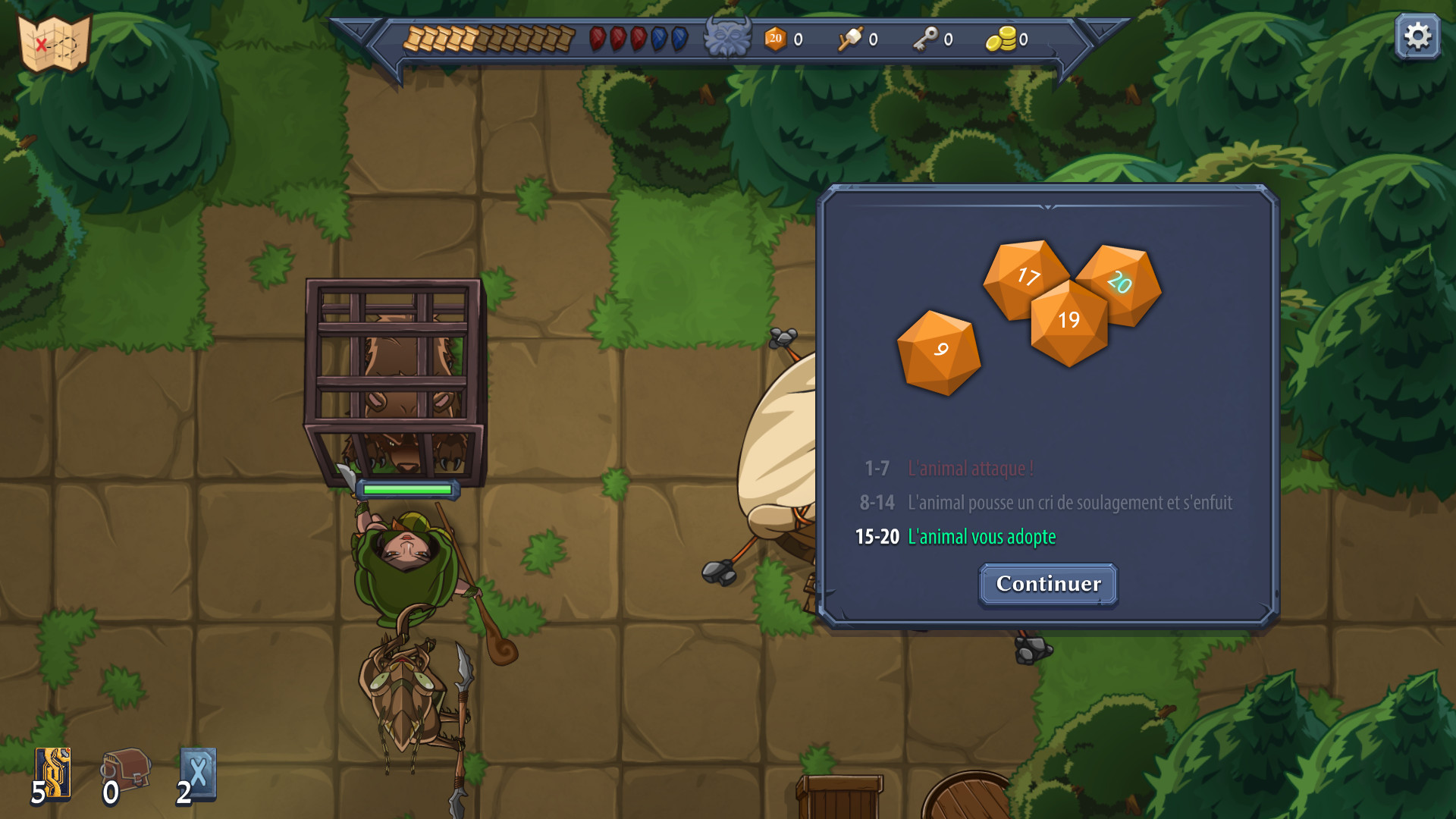 Screenshot Abalon: Roguelike Tactics CCG