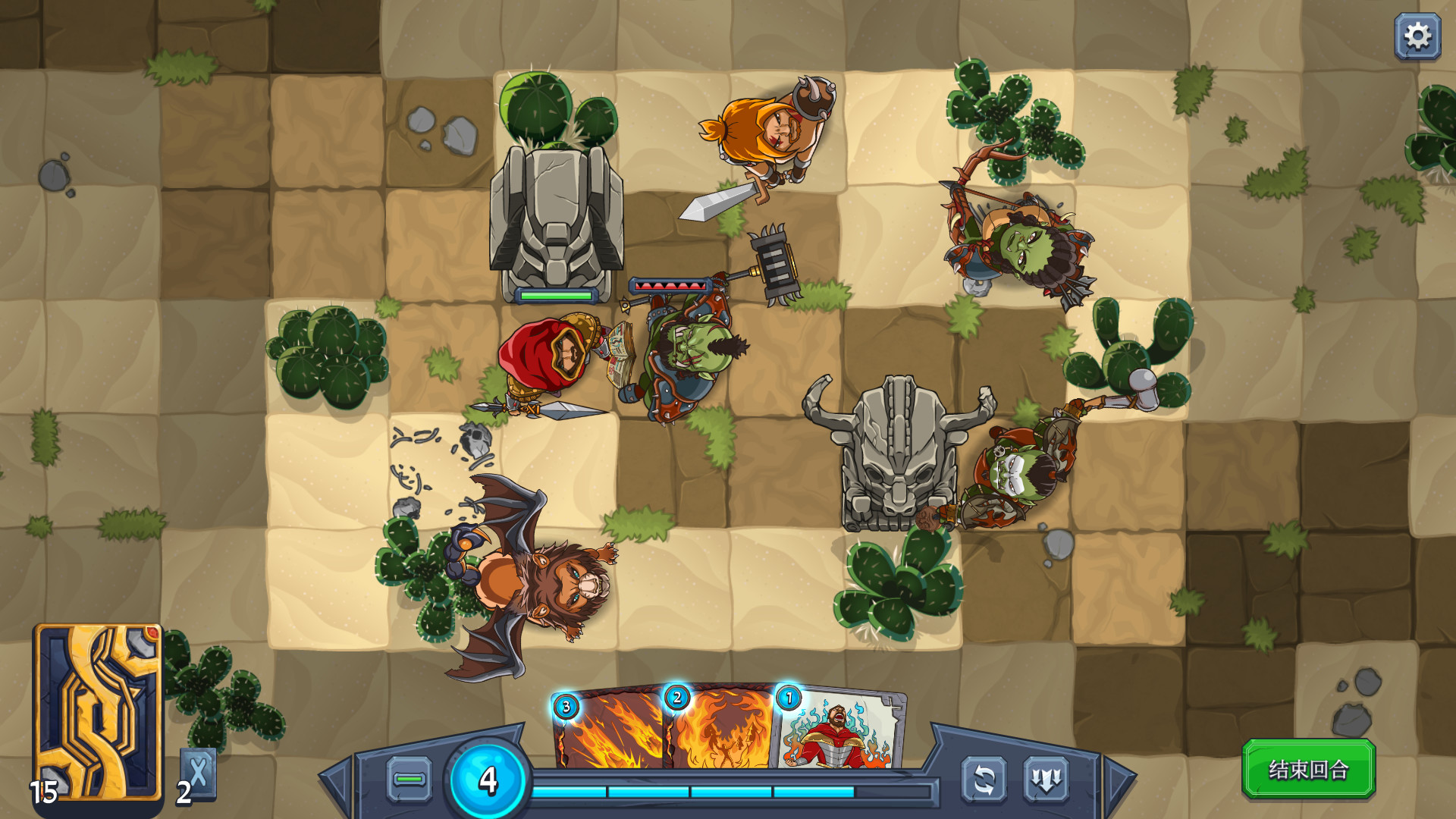 Abalon: Roguelike Tactics CCG 游戏截图 4
