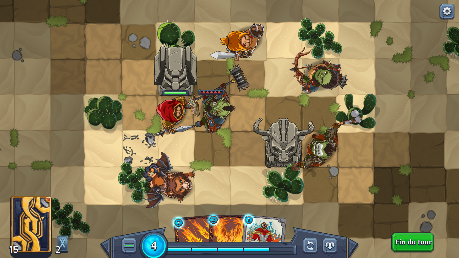 Screenshot Abalon: Roguelike Tactics CCG