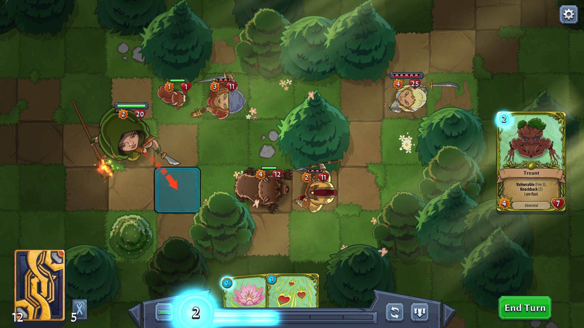 screenshot of Abalon: Roguelike Tactics CCG 5