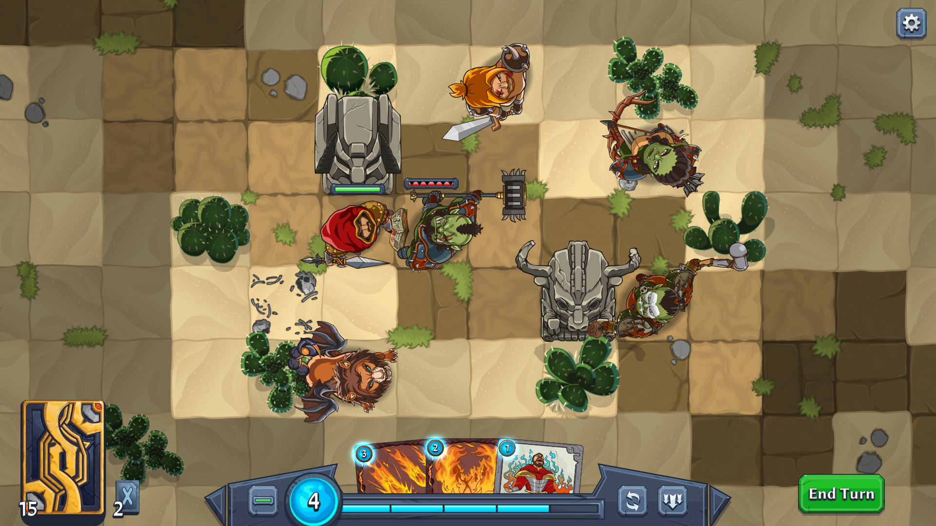 screenshot of Abalon: Roguelike Tactics CCG 4