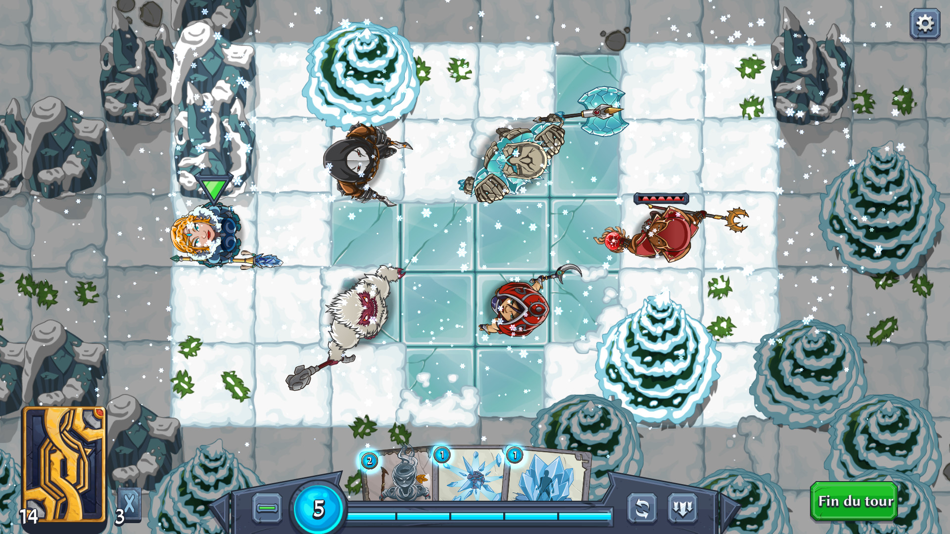 Screenshot Abalon: Roguelike Tactics CCG