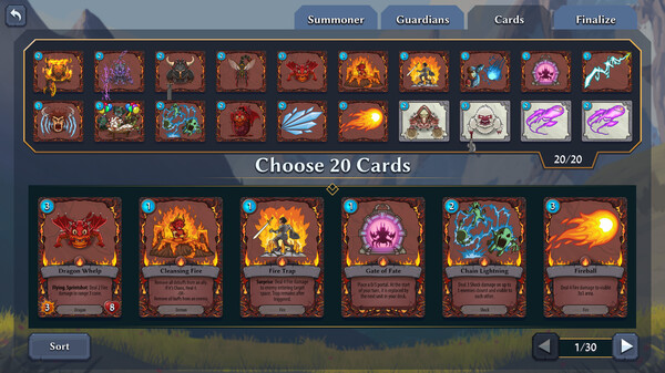 Скриншот 2 из игры Abalon: Roguelike Tactics CCG
