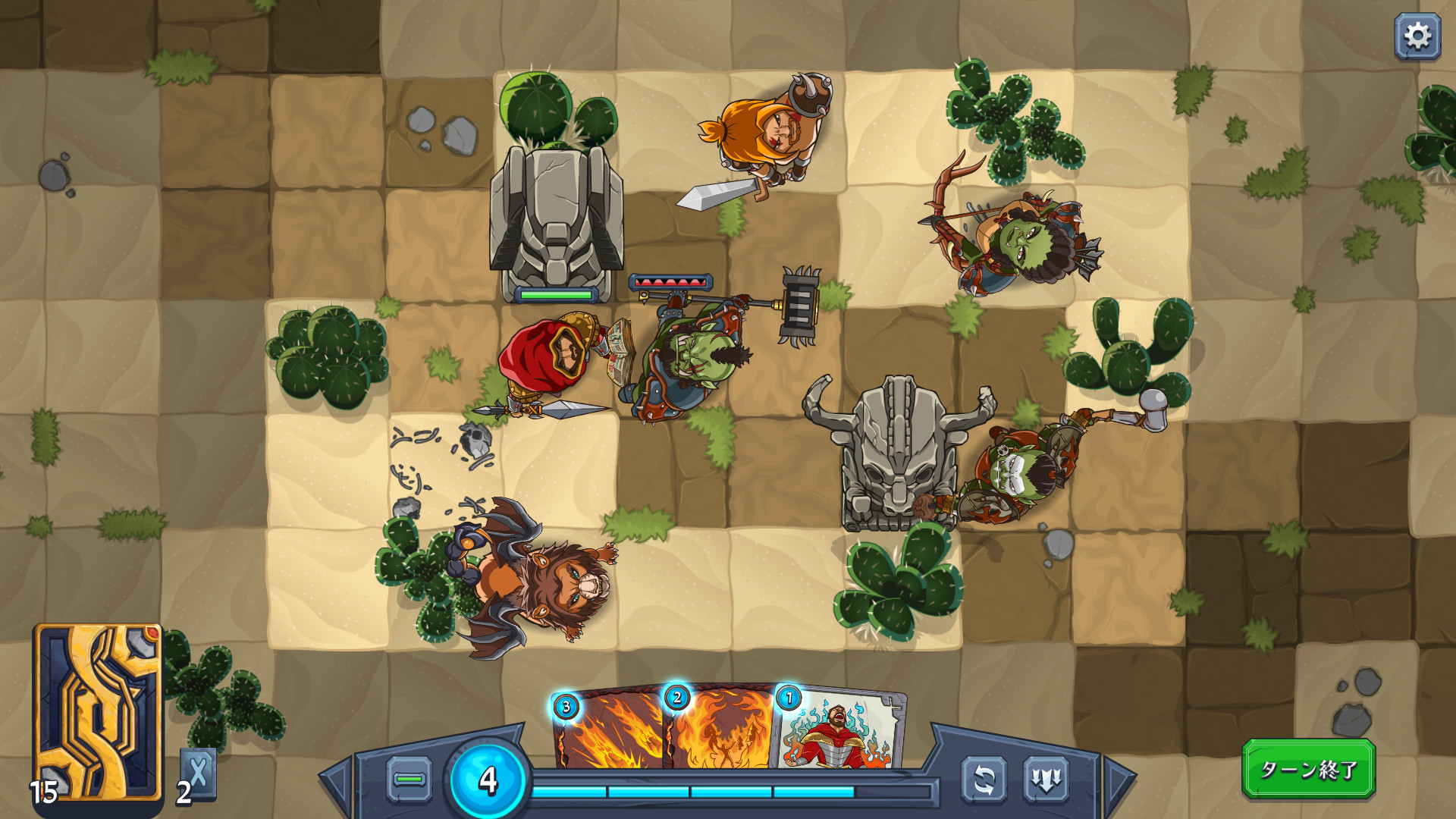 screenshot of Abalon: Roguelike Tactics CCG 4