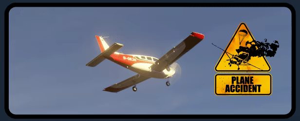 Plane Accident video 1