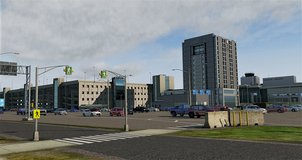 X-Plane 11 - Add-on: Airfield Canada - CYHZ - Halifax Stanfield International Airport — скриншот 8