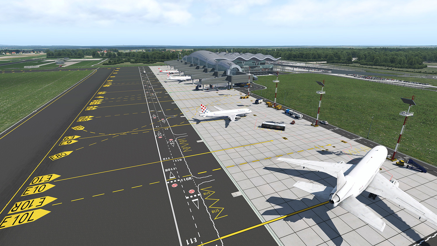 X-Plane 11 - Add-on: Aerosoft - Airport Zagreb Featured Screenshot #1