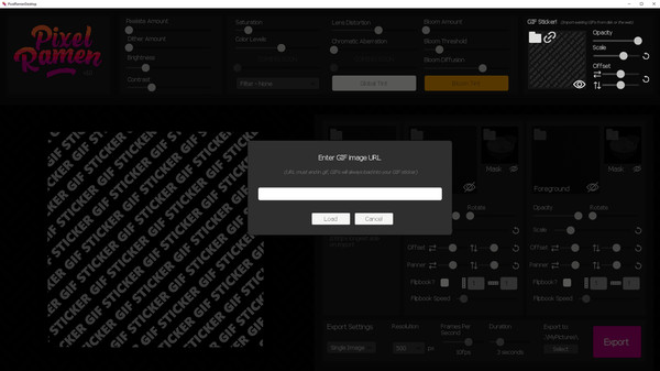 Screenshot z Pixel Ramen - Easy Pixel Art and Pixel GIF Creator