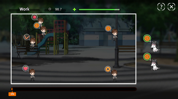 Screenshot z 冥婚交友中心《厲鬼的戀愛指南》