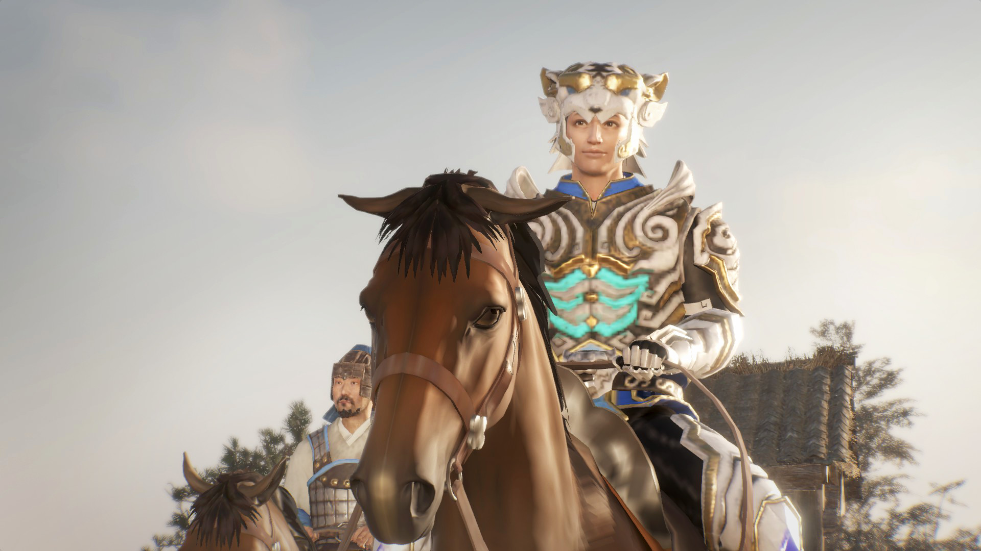 DYNASTY WARRIORS 9 Empires - Unisex Custom White Tiger Armor Set Featured Screenshot #1