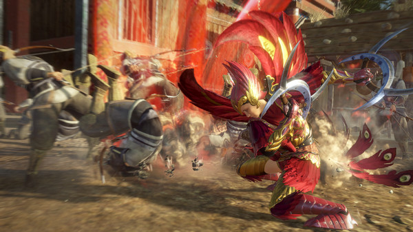 DYNASTY WARRIORS 9 Empires - Unisex Custom Vermilion Bird Armor Set