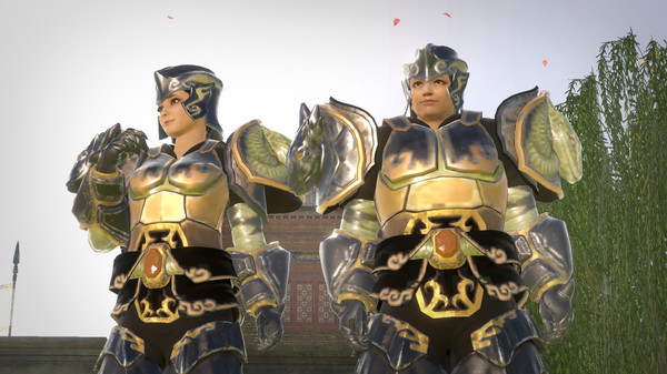 DYNASTY WARRIORS 9 Empires - Unisex Custom Black Tortoise Armor Set
