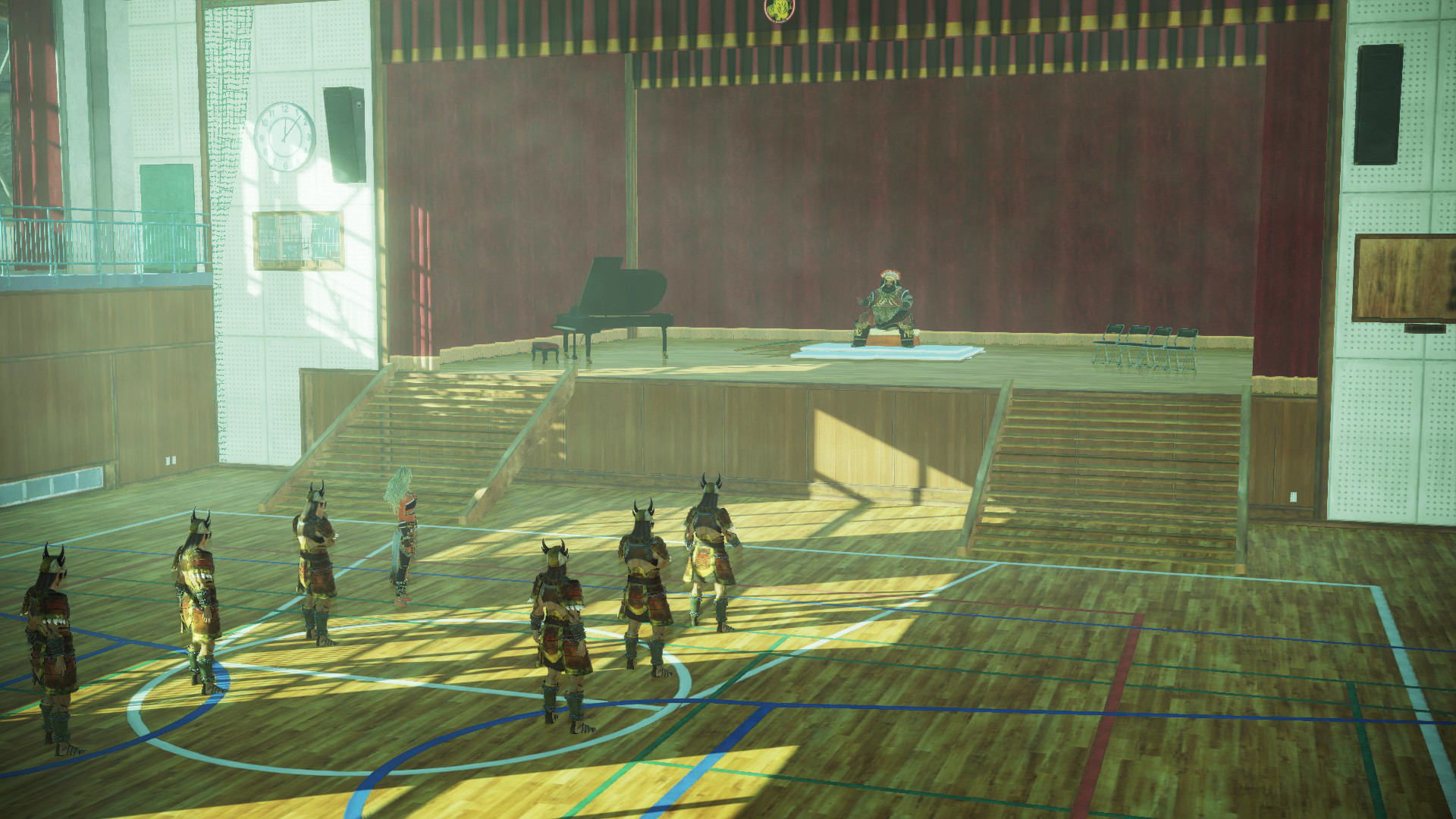 DYNASTY WARRIORS 9 Empires - School Gymnasium Featured Screenshot #1