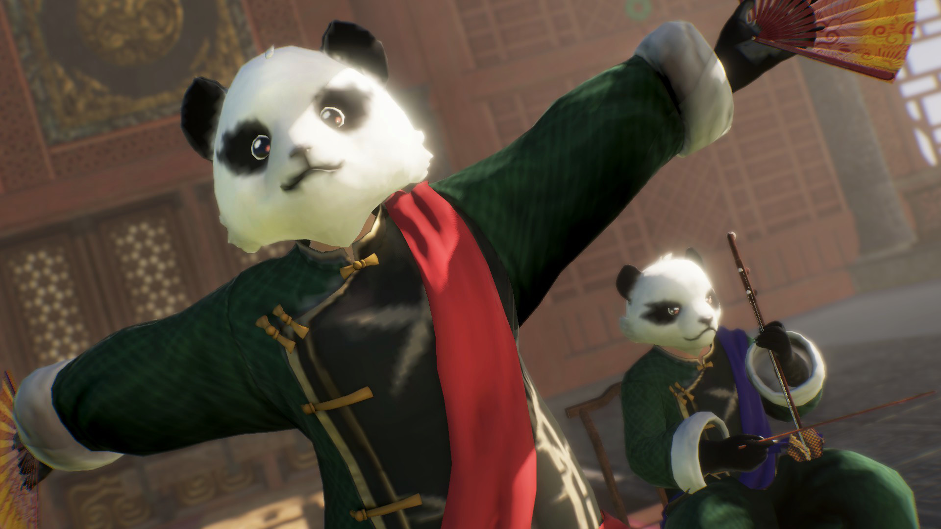 DYNASTY WARRIORS 9 Empires - Unisex Custom Panda Costume Set Featured Screenshot #1