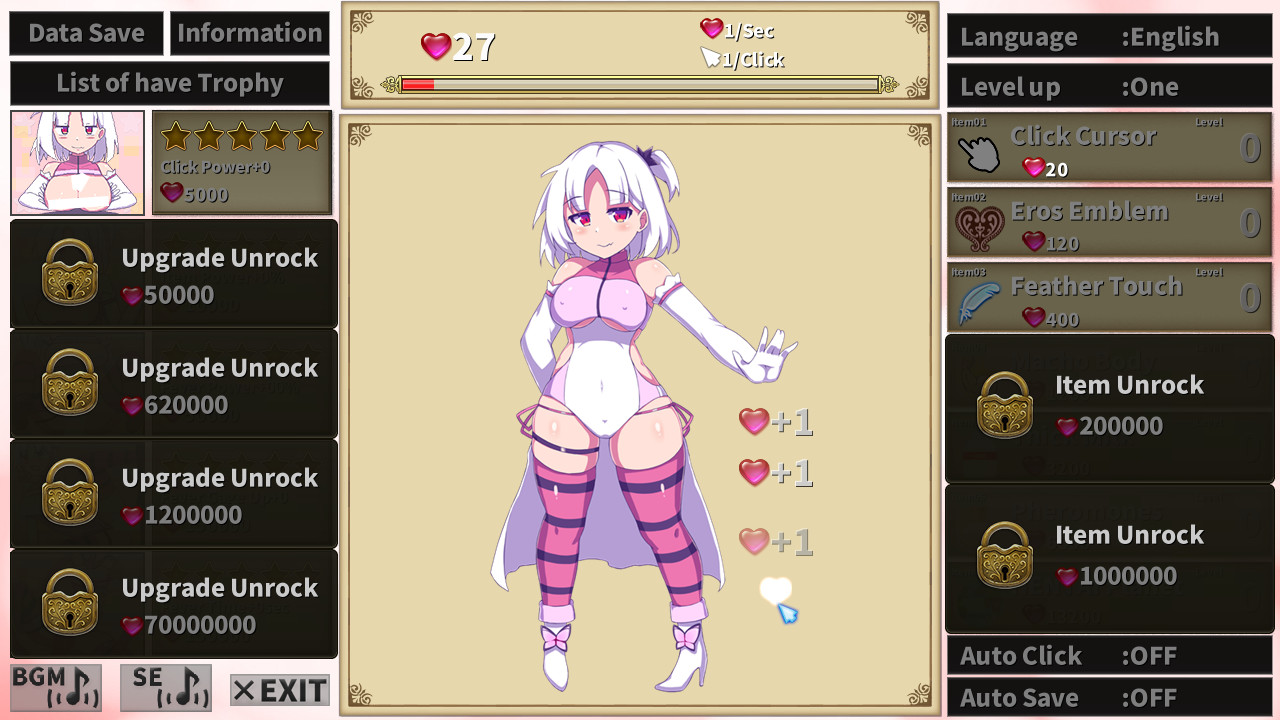 Hentai Girl Clicker screenshot #1