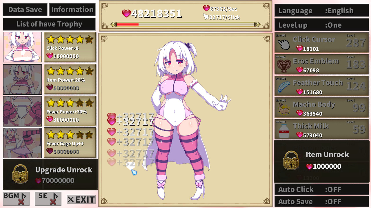 Hentai Girl Clicker screenshot #2