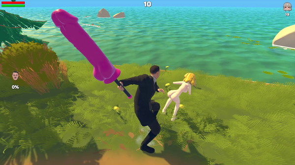 Screenshot z Hitler Hates Anime