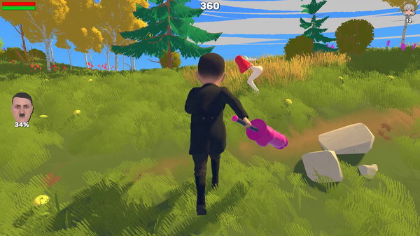 Screenshot z Hitler Hates Anime