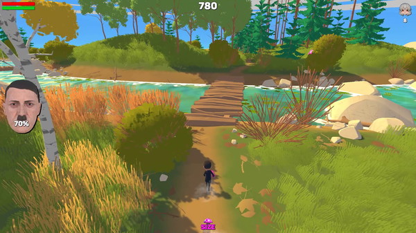 Screenshot z Hitler Hates Anime