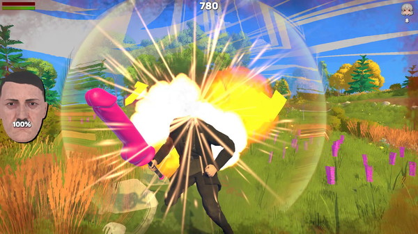 Screenshot z Hitler Hates Anime