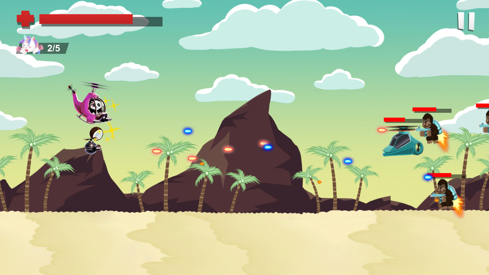 #4. SAVE THE UNICORN (Steam) 由: BLUE UNICORN GAMES