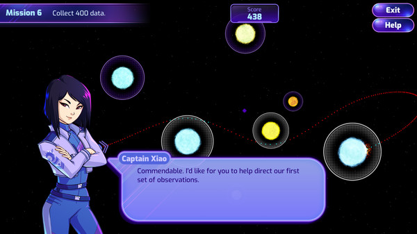 Screenshot z Starlight Explorers
