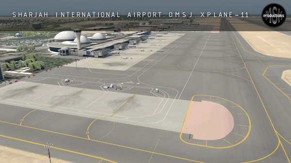 X-Plane 11 - Add-on: MSK Productions - Sharjah Intl Airport