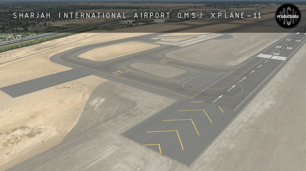 X-Plane 11 - Add-on: MSK Productions - Sharjah Intl Airport