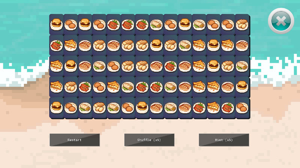Screenshot z Yummy Mahjong