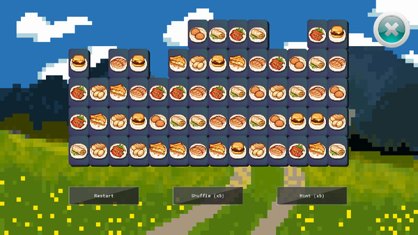 Screenshot z Yummy Mahjong